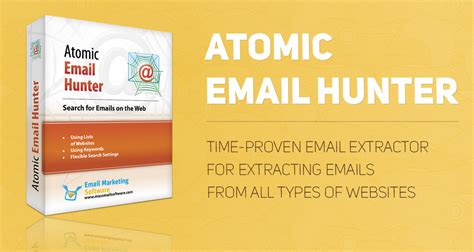 00 1 2 3 4 5 6 7 8 9 10 0 / 0 ratings Advanced, fast <b>email</b> extraction within the Internet AtomPark Software | added on March 29, 2019 Download 58mb | demo Collect quality contacts and personalize your mailing lists. . Atomic email hunter apk
